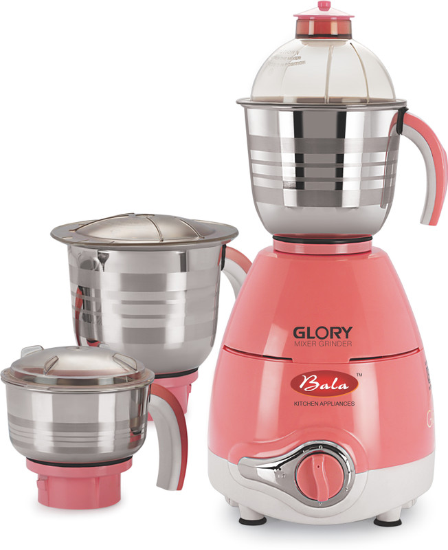 Bala BALAGLORY Glory 1000 w Mixer Grinder(Multicolor, 3 Jars)
