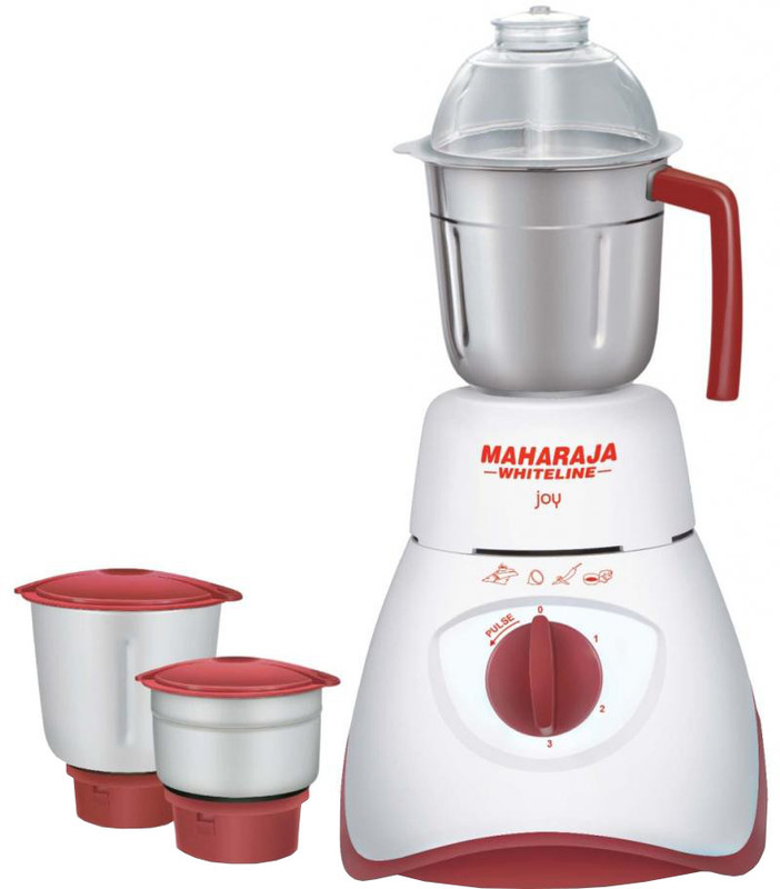Maharaja Whiteline MX-130 550 W Mixer Grinder(3 Jars)