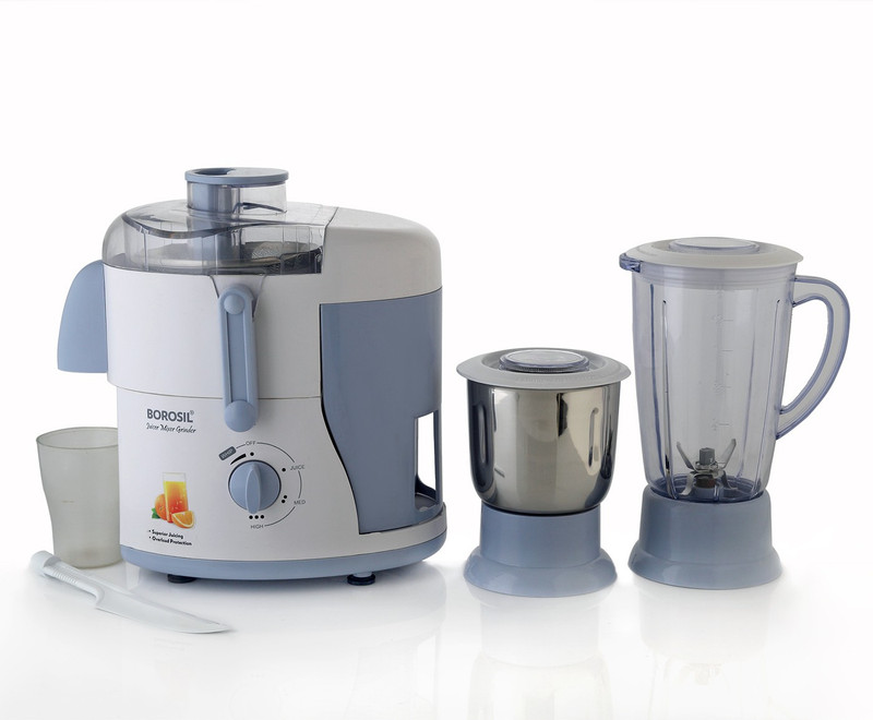 Borosil W11 JMG Primus 500 W Juicer Mixer Grinder(Dual Color, 2 Jars)