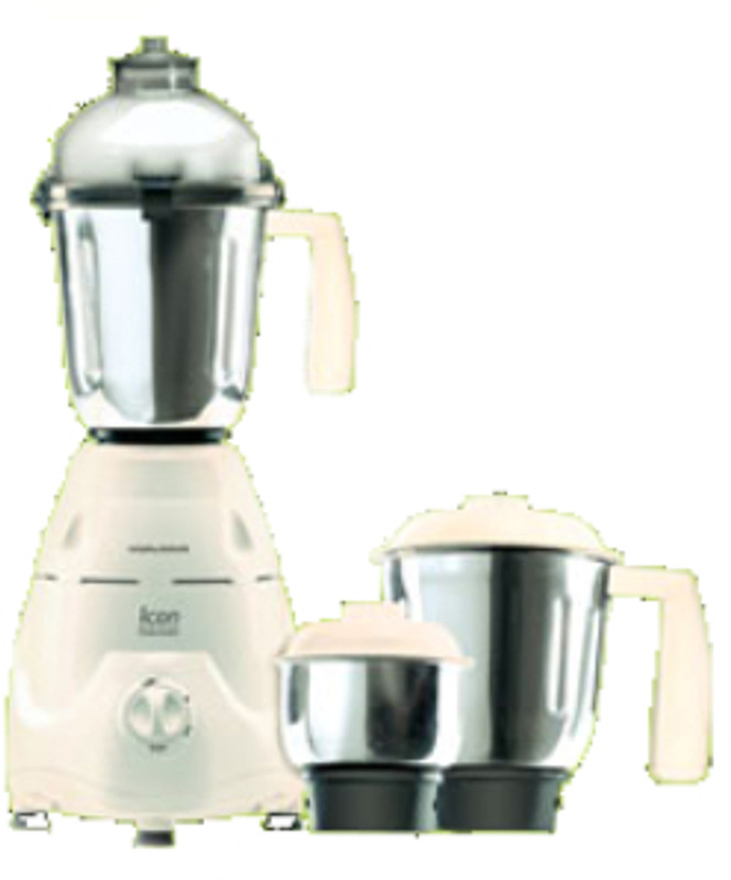 Morphy Richards Icon Essential MG 600 W Mixer Grinder(White, 3 Jars)