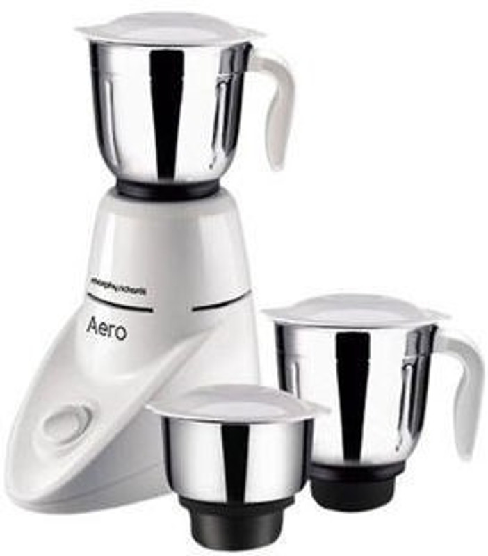 Morphy Richards Aero New 500 W Mixer Grinder(White, 3 Jars) Morphy Richards Aero New 500 W Mixer Grinder(White, 3 Jars)