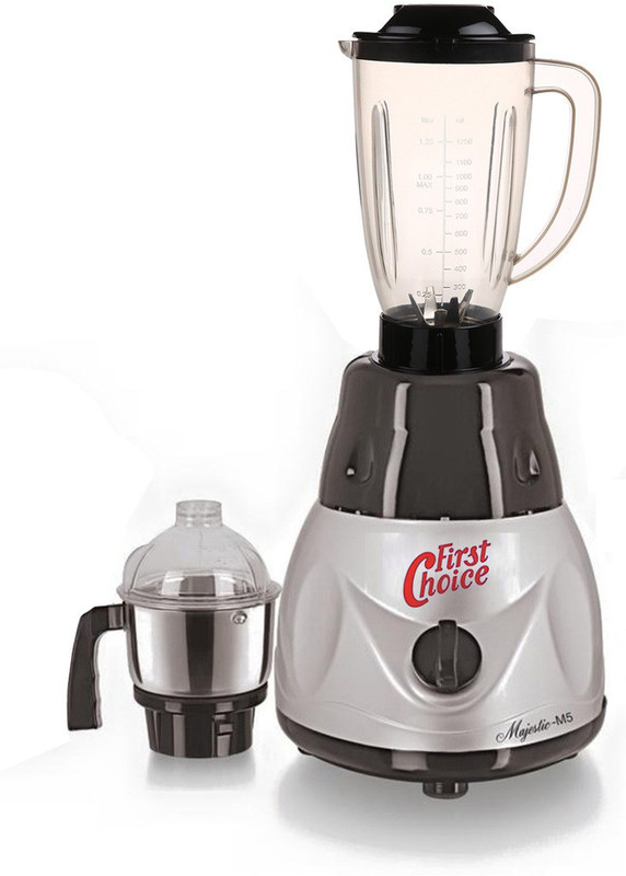 Firstchoice ABS Body MGJ-WFJ16-699 600 W Mixer Grinder(Multicolor, 2 Jars)