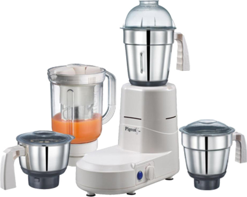 Pigeon Splendour JX 750 W Mixer Grinder(4 Jars) Pigeon Splendour JX 750 W Mixer Grinder(4 Jars)