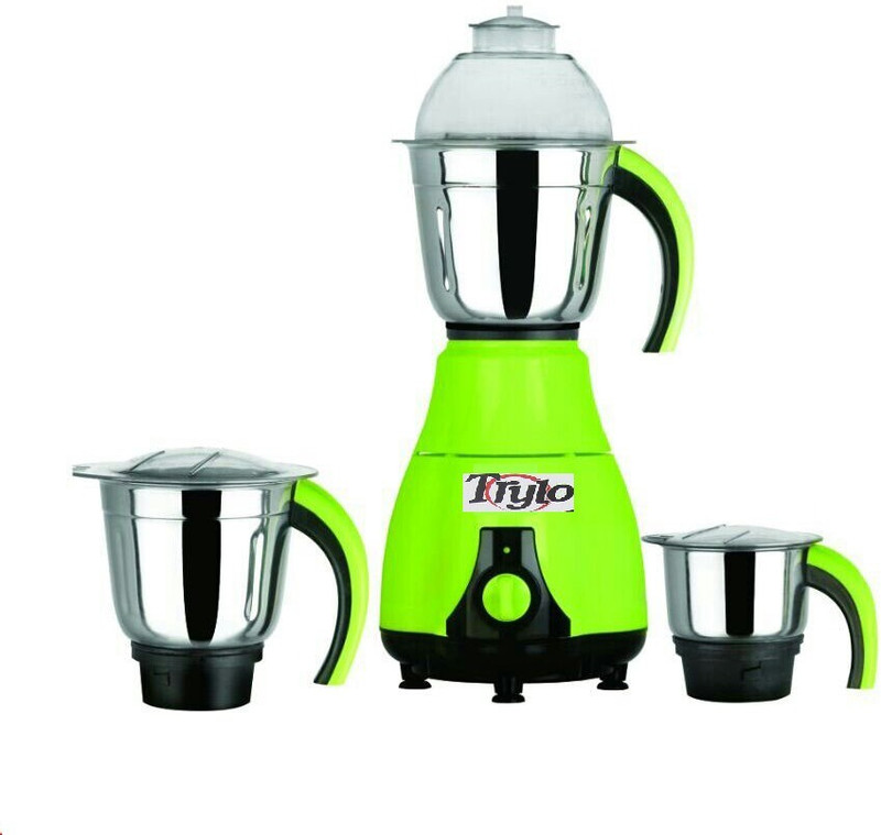 Trylo TR001 Pearl 550 W Mixer Grinder(Flouresent Yellow, Flouresent Green, 3 Jars) Trylo TR001 Pearl 550 W Mixer Grinder(Flouresent Yellow, Flouresent Green, 3 Jars)