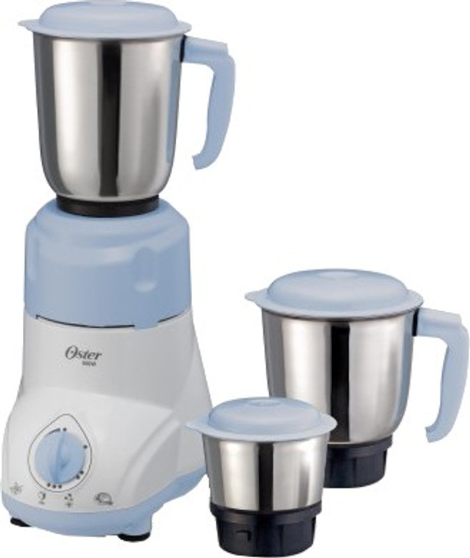 Oster MGSTSL5011-449 500 W Mixer Grinder(white & black, 3 Jars)