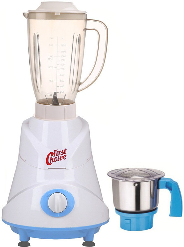 First Choice ABS Body MGJ-WFJ16-24 600 W Mixer Grinder(Multicolor, 2 Jars)