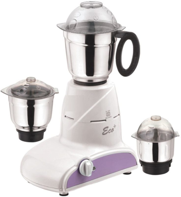 Apex Eco Plus 550 W Mixer Grinder(White, 3 Jars)