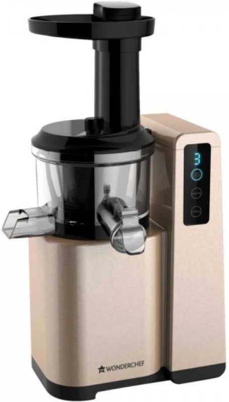 Wonderchef clod press H6001 150 W Juicer(Gold, Black, 2 Jars)