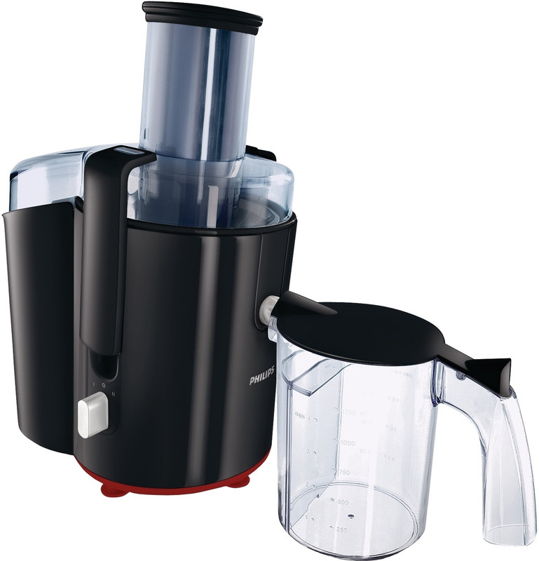 Philips HR1858/90 650 W Juicer(Black, 1 Jar)