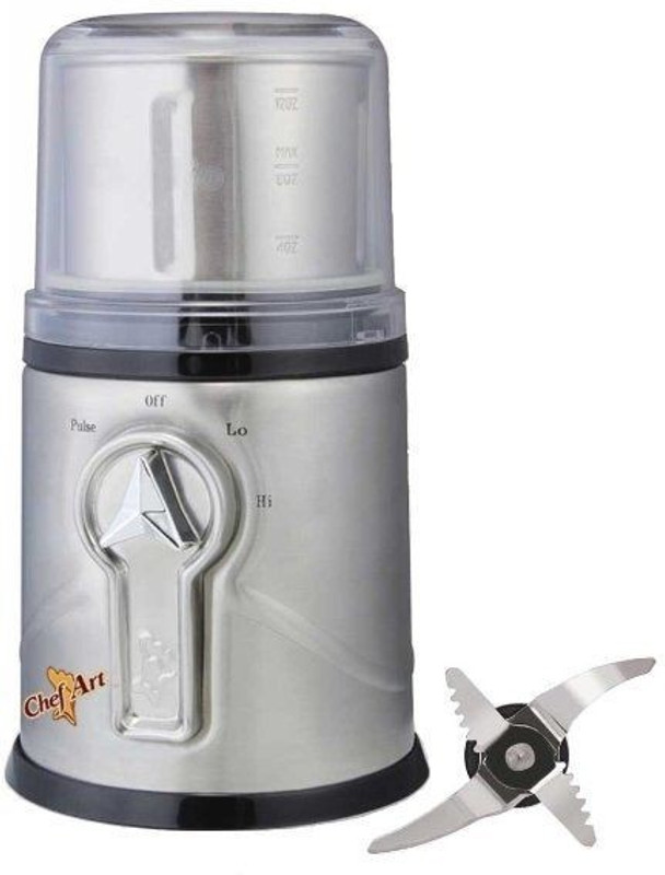 Chef Art CAG702 350 W Mixer Grinder(Silver, 1 Jar)
