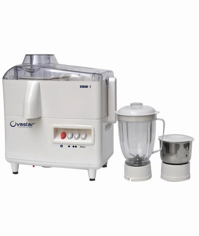 Ovastar OJMG Ojmg-2715 450 W Juicer Mixer Grinder(White, 2 Jars) Ovastar OJMG Ojmg-2715 450 W Juicer Mixer Grinder(White, 2 Jars)