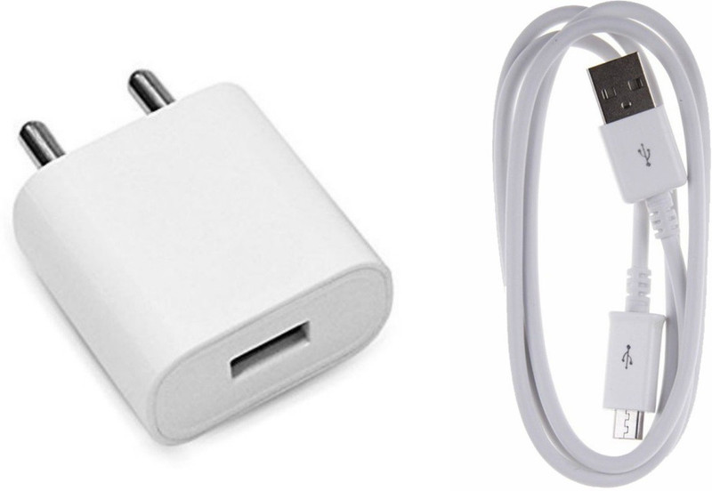 CASVO Wall Charger Accessory Combo for Panasonic Eluga Icon(White)