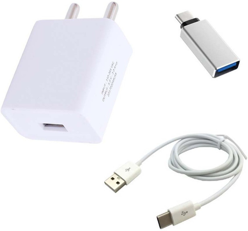 TROST Wall Charger Accessory Combo for Gionee Marathon M5 Plus(White, Silver, Gold, Pink, Blue, Green)