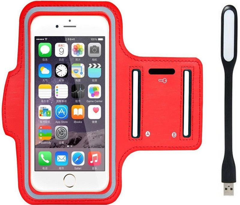 Go Crazzy Cover Accessory Combo for Lava Pixel V1(Red)