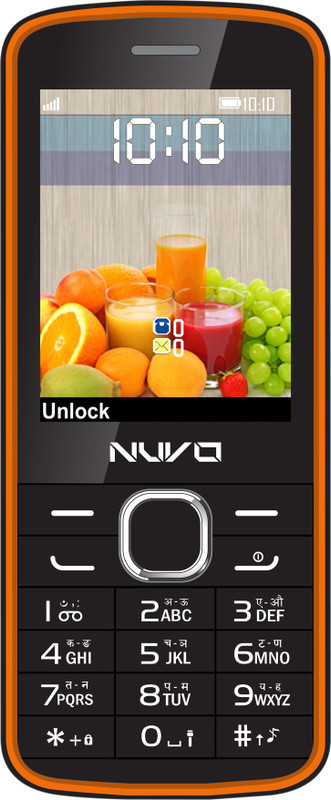 Nuvo Flash Echo(Black & Orange)