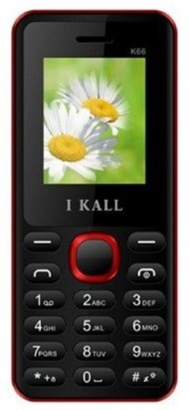 Dynacon iKall K66 Dual Sim Mobile With FM & Camera(Red)