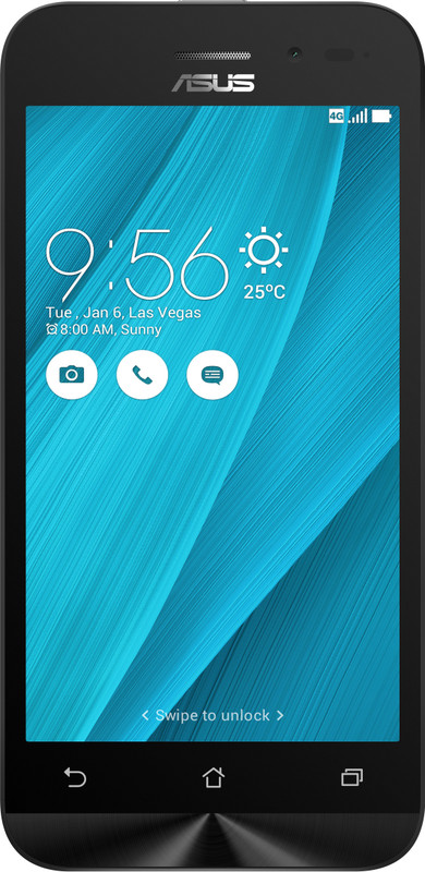 Asus Zenfone Go 4.5 LTE (Silver, Blue, 8 GB)(1 GB RAM)