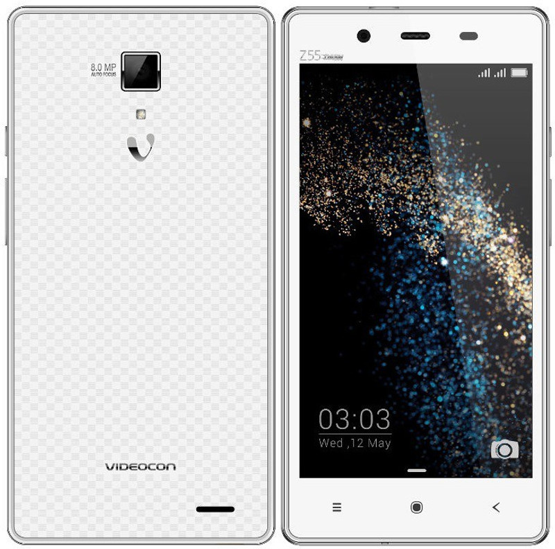 Videocon Octa Core Z55 Dash (White Silver, 8 GB)(1 GB RAM)