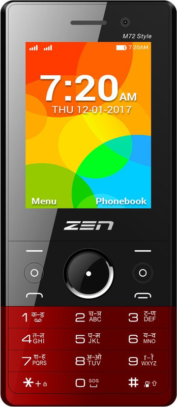 Zen M72 Style(Black & Red) Zen M72 Style(Black & Red)