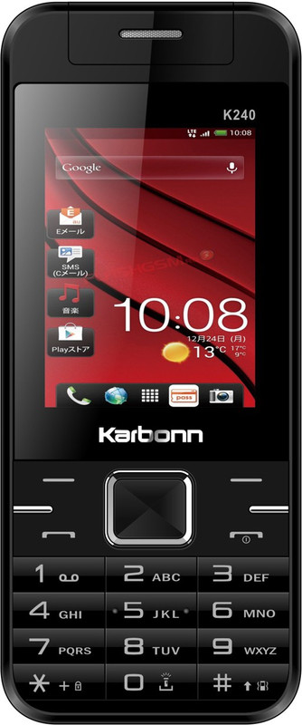 Karbonn K240(Black & Green)