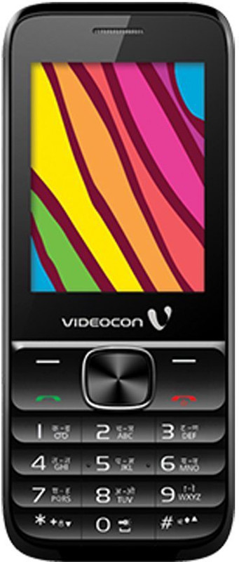 Videocon V1555(Black & Red)