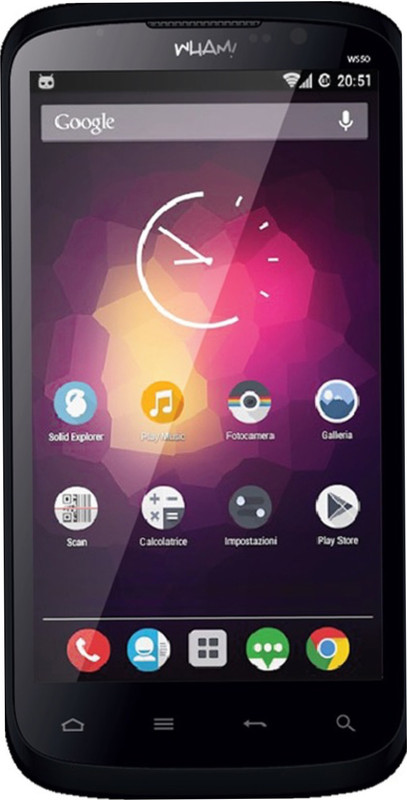 Wham WS50 (Black, 4 GB)(1 GB RAM)