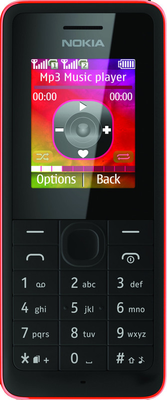 Nokia 107 Dual SIM(Red) Nokia 107 Dual SIM(Red)