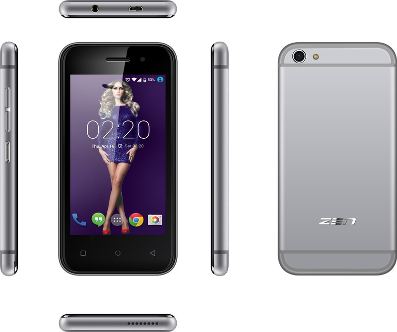 Zen Admire Curve (Space Grey, 4 GB)(512 MB RAM) Zen Admire Curve (Space Grey, 4 GB)(512 MB RAM)