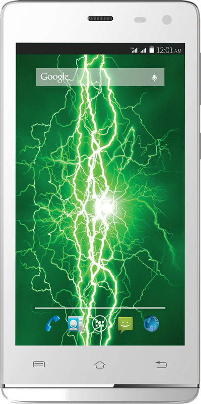 Lava Iris Fuel 50 With Flip Cover (White, 8 GB)(1 GB RAM)