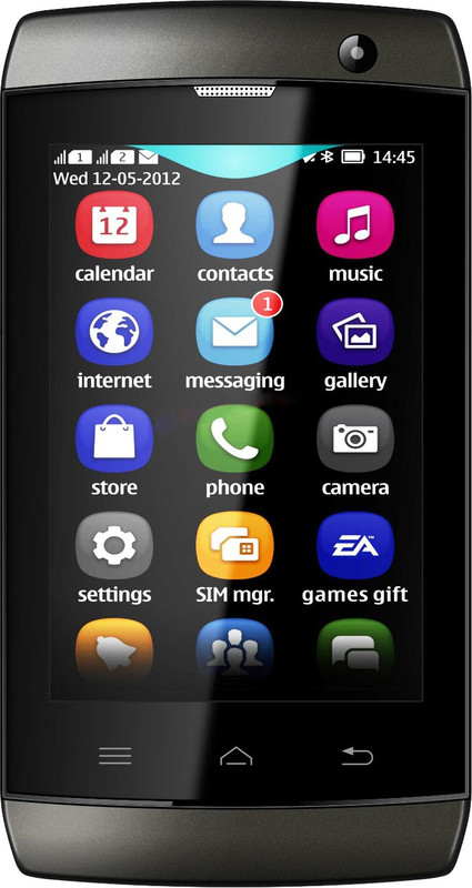 Karbonn A1 Plus Champ (Black, 512 MB)(256 MB RAM)