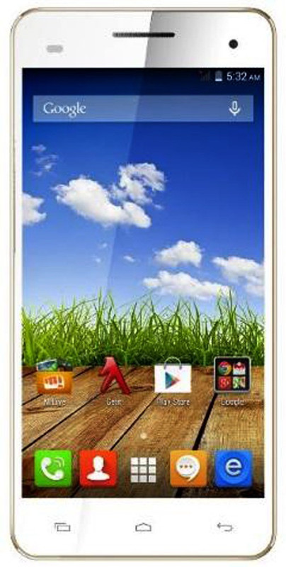 Micromax Canvas HD Plus A190 Dual Sim - White (White, 8 GB)(1 GB RAM)