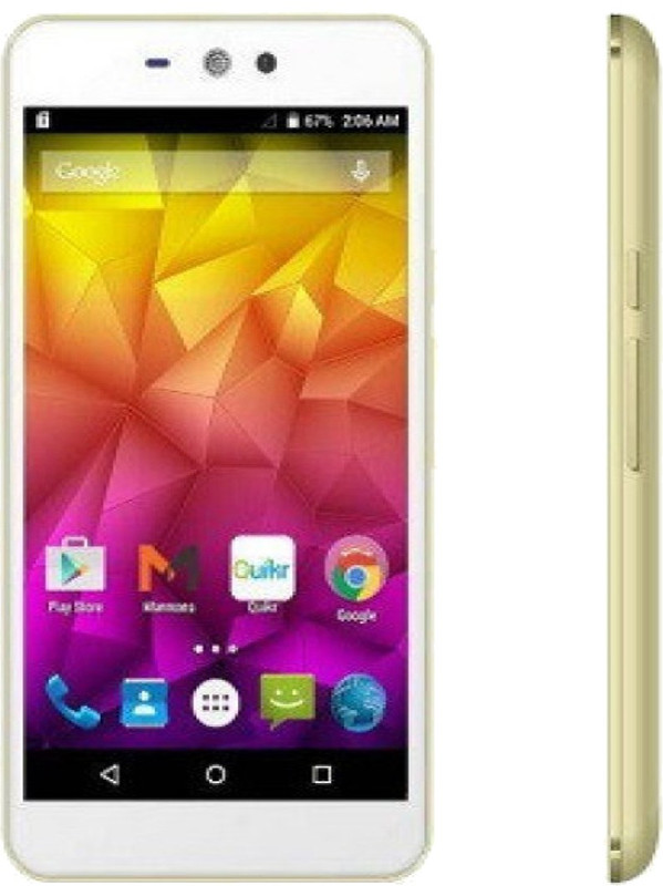 Micromax Canvas Selfie 4 (White & Champangne, 8 GB)(1 GB RAM)