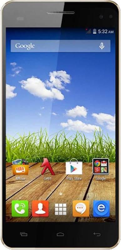 Micromax Canvas HD Plus A190 Dual Sim - Black (Black, 8 GB)(1 GB RAM)