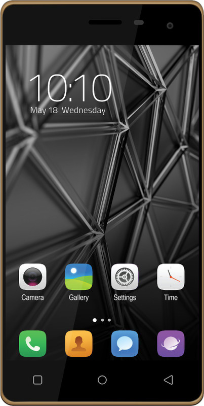 Celkon Millennia Q599 (Gold+Black, 8 GB)(1 GB RAM)