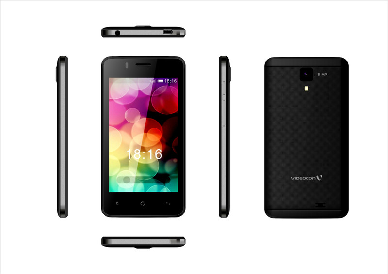 Videocon V 4005 (black and grey, 8 GB)(1 GB RAM)