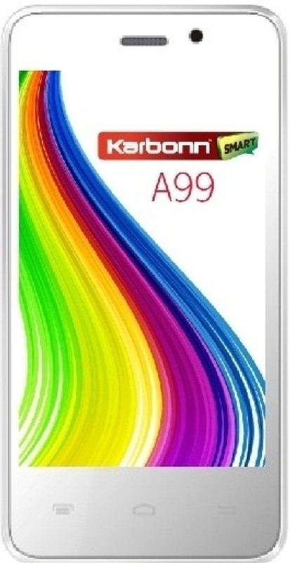 Karbonn A99 (White, 4 GB)(512 MB RAM)