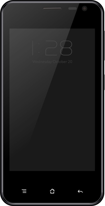 Intex Aqua E4 (Iron Grey, 8 GB)(1 GB RAM)