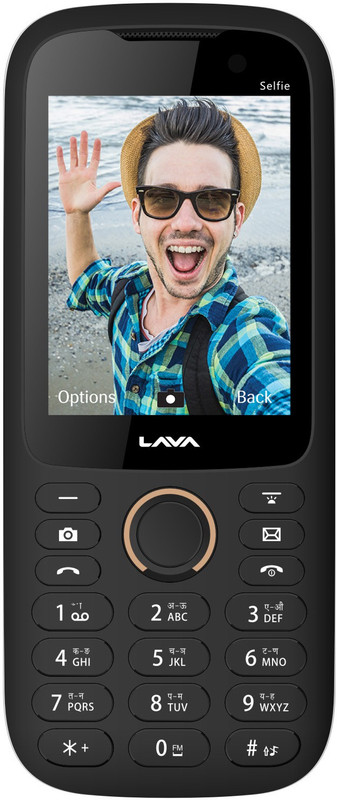 Lava ARC Selfie(Black and Gold)