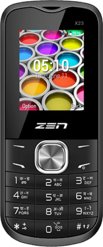 Zen X23 1800 Mah Battery(Black & Red) Zen X23 1800 Mah Battery(Black & Red)