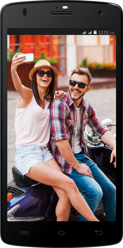 Lava Iris selfie 50 (Black, 8 GB)(1 GB RAM)