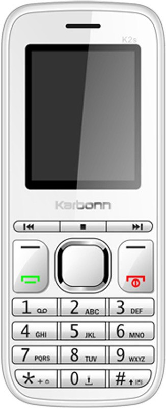 Karbonn K2S Dual Sim - White & Grey(White, Grey)