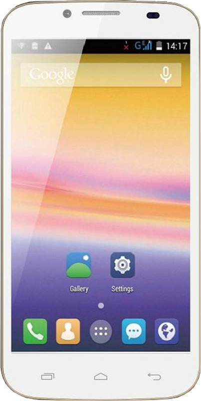 Karbonn Titanium S6 (White and Gold, 8 GB)(1 GB RAM)
