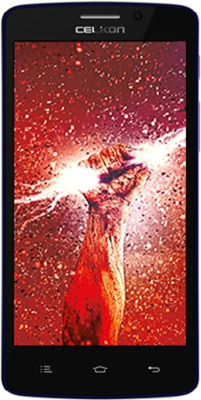 Celkon Millennia Q5K Power Black+Blue (Black+Blue, 4 GB)(512 MB RAM)