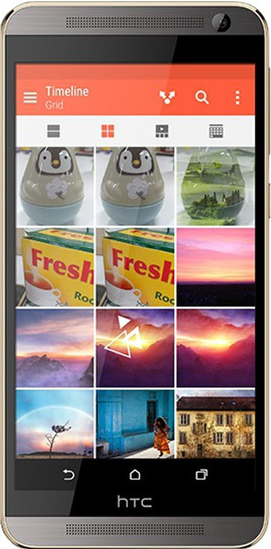 HTC One E9+ (Gold Sepia, 32 GB)(3 GB RAM) RS.15850 (59.00% Off) - Flipkart