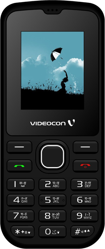 Videocon Dost2 V1RA(Black & Red)
