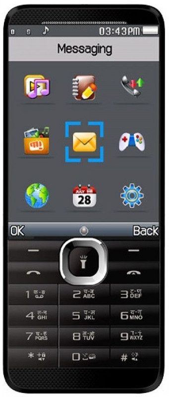 Micromax X344(Black)