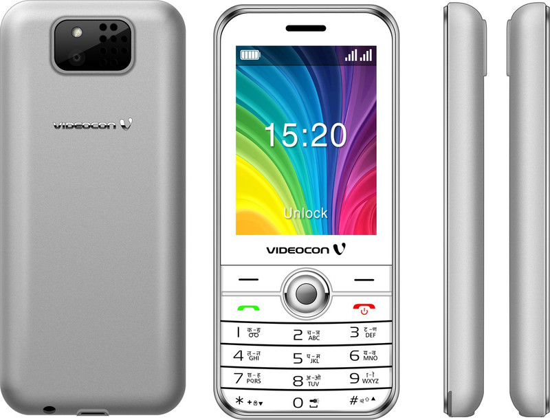 Videocon V3CB1(Black & Silver)