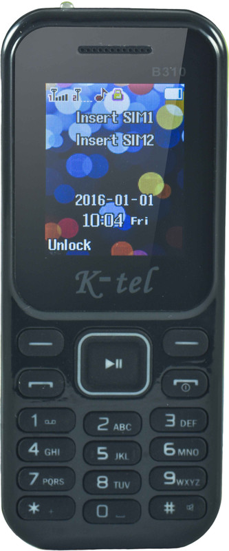 K-tel B310(Black)