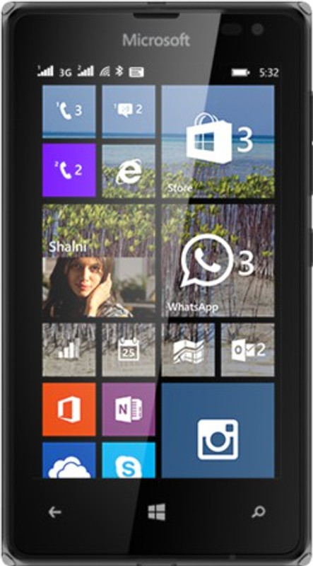Microsoft Lumia 532 (Black, 8 GB)(1 GB RAM)