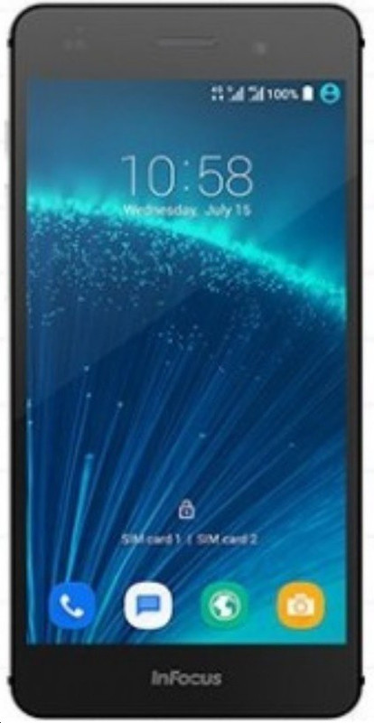 InFocus M808i (4G VoLTE) (Mysterious Silver, 16 GB)(2 GB RAM)